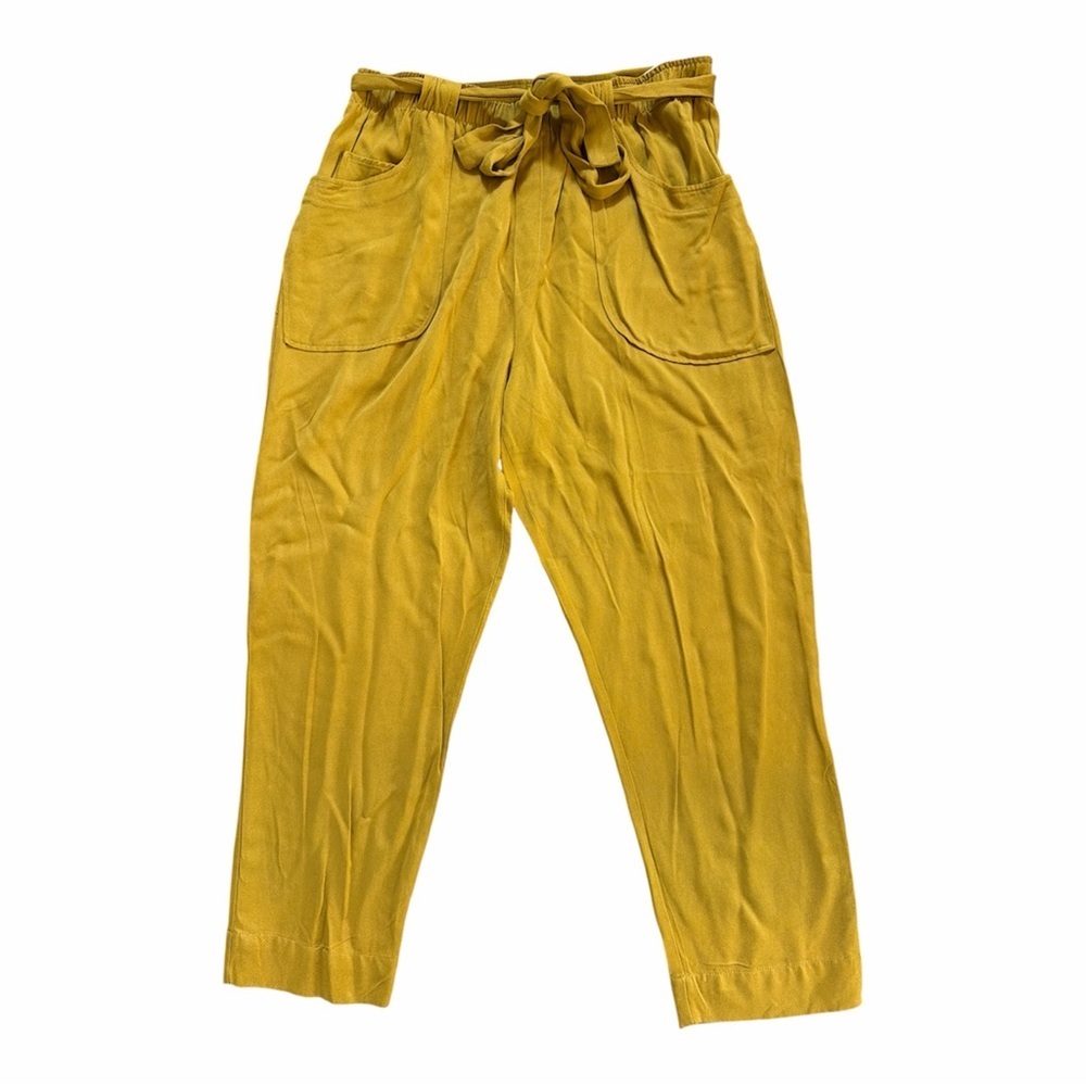 Dolan Left Coast Collection Mustard Yellow Women's Pants size Large - Picture 2 of 7